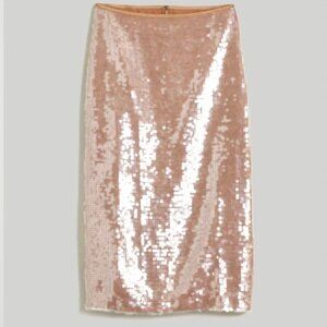 Madewell Sequin Skirt